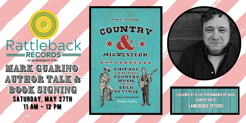 Author Talk & Book Signing with Chicago Music Historian Mark Guarino